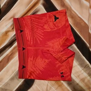 Under Armor Project Rock compression shorts. Size M.